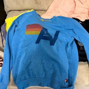 Aviator Nation LOGO SWEATSHIRT - BlUE